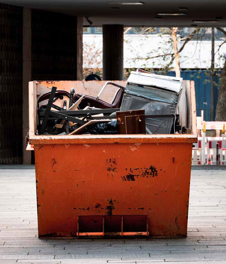 Bouwafval verwijderen