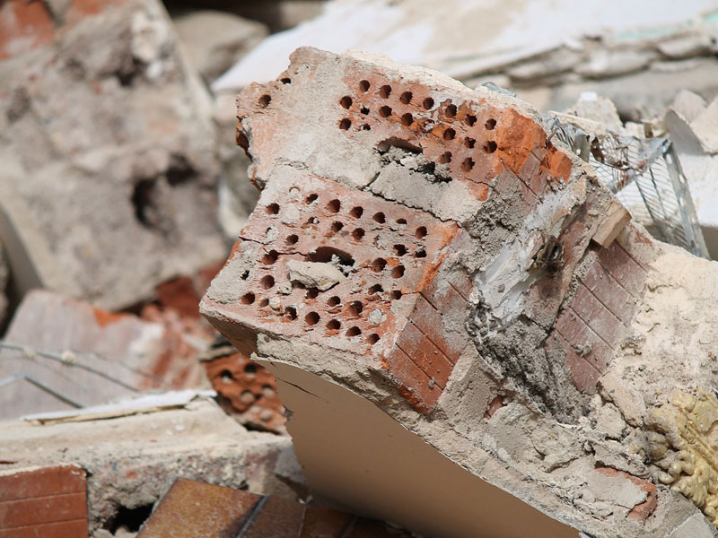 puin afvoeren verwerken